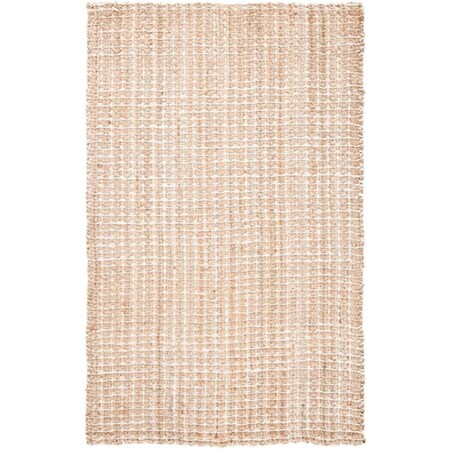 Safavieh 8 x 10 ft. Fiber 187A Natural Hand Loomed Rectangle Area Rug, Natural NF187A-8